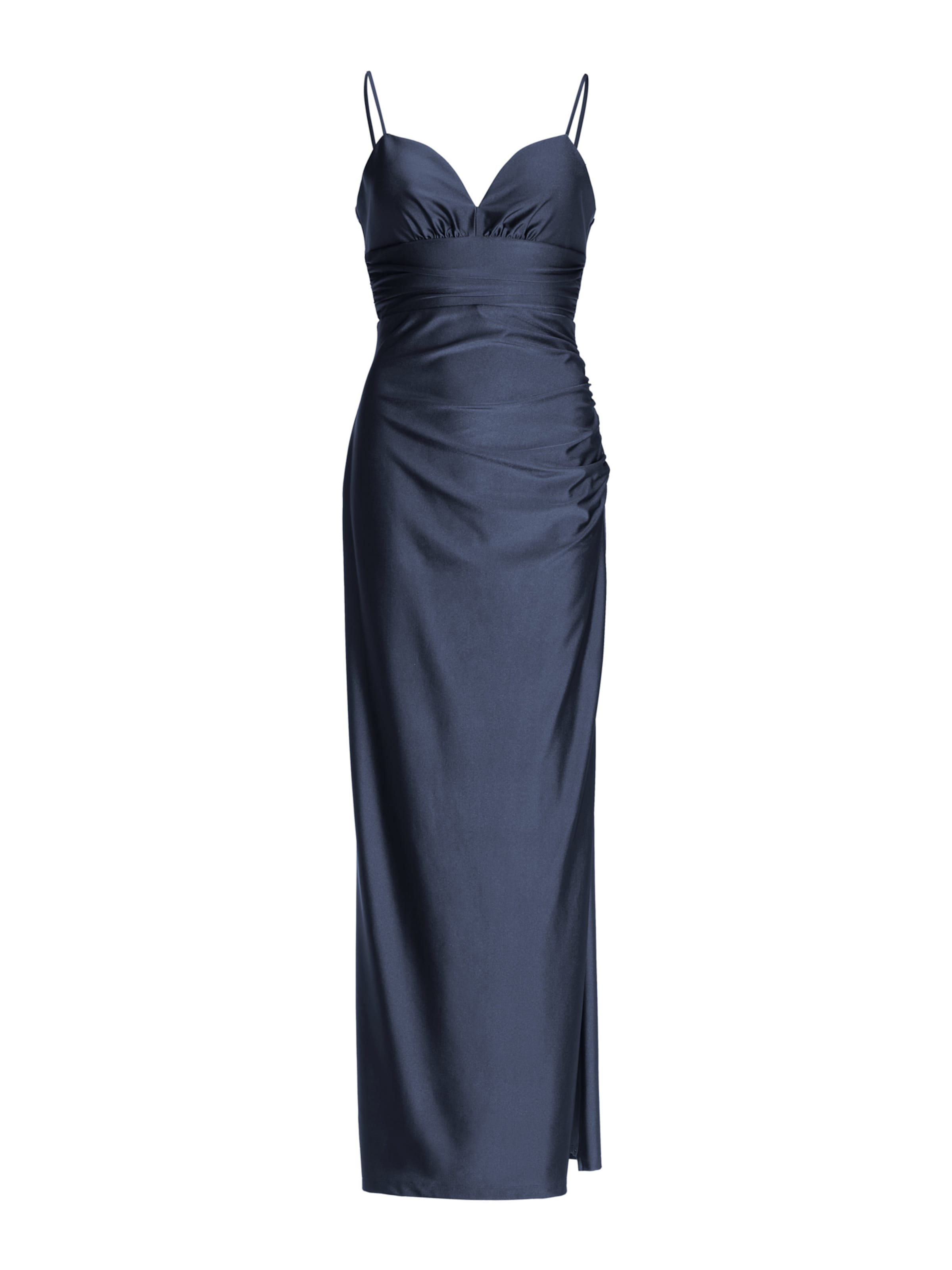 SWING Вечерна рокля в синьо: отпред