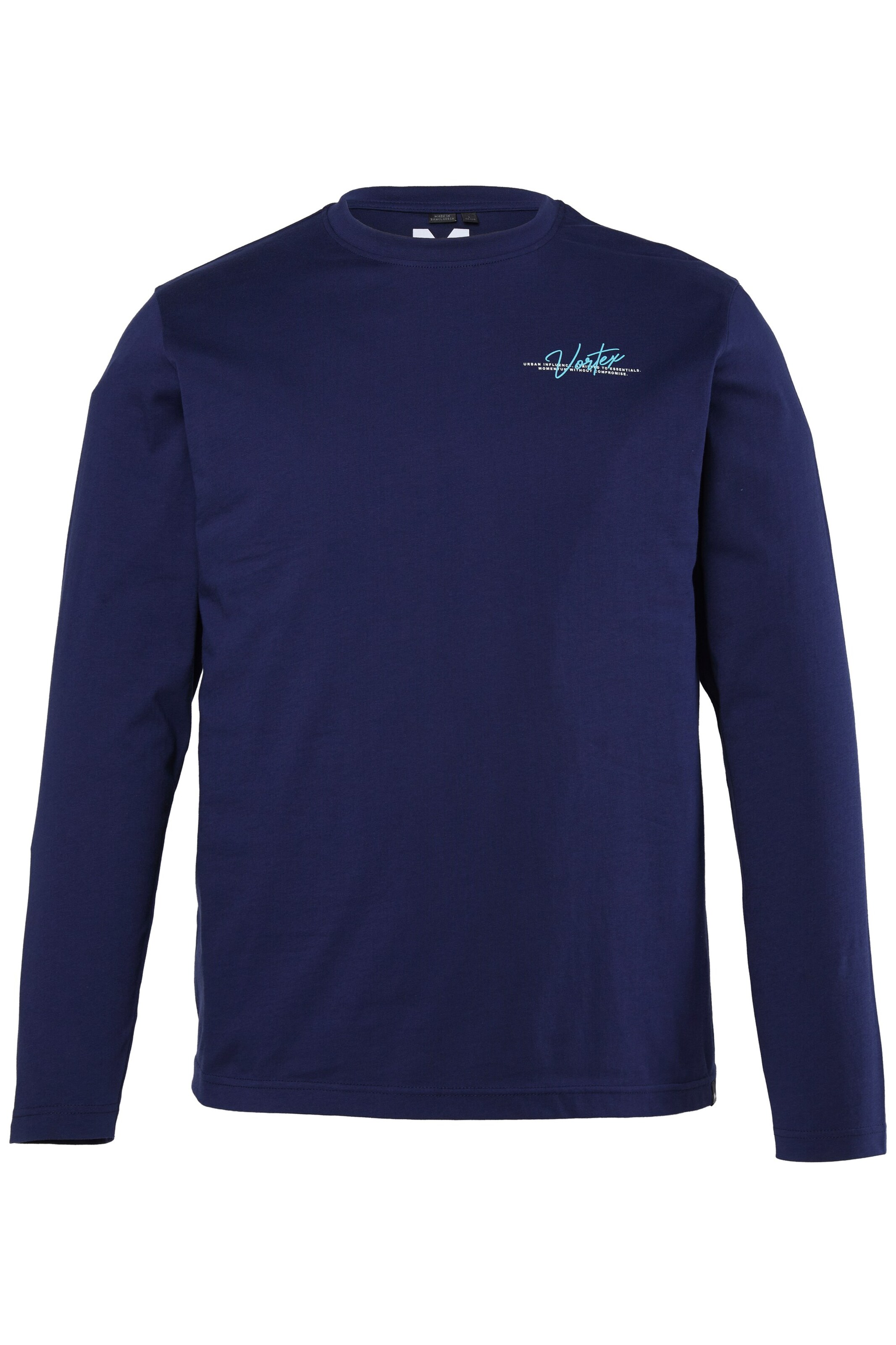 Men Plus Shirt in L in Night blue / White, Item view