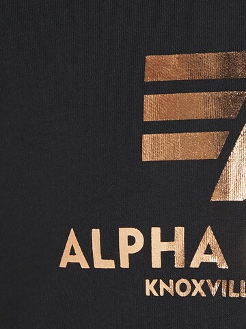 ALPHA INDUSTRIES Sweatshirt 'Basic' in Black
