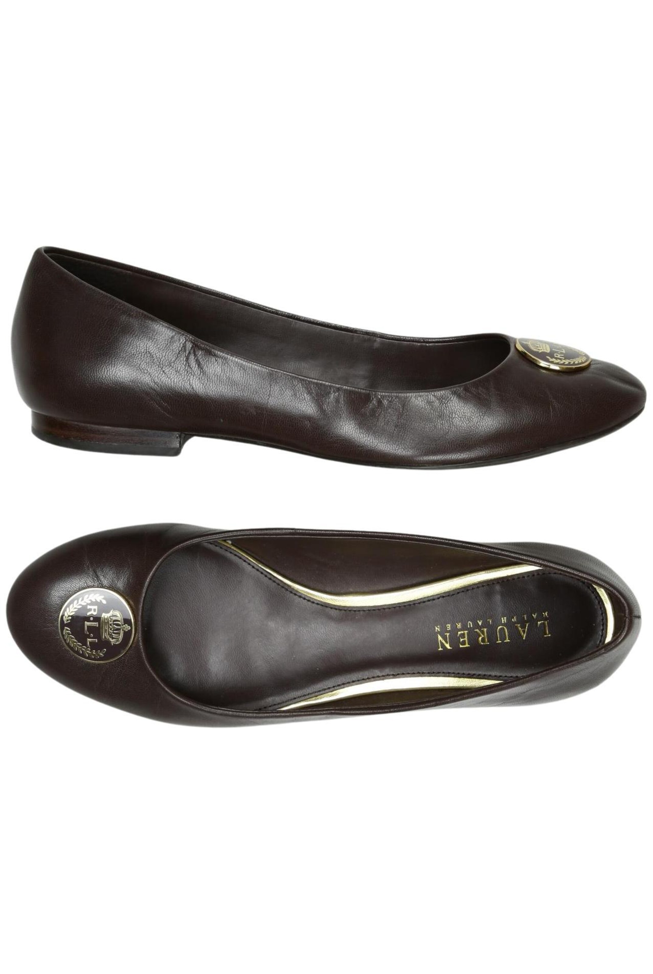 Lauren Ralph Lauren Ballerina 39 in Braun: Vorderseite
