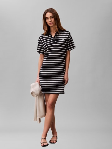 Robe-chemise Calvin Klein Jeans en bleu : devant