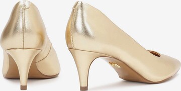 Kazar - Zapatos con plataforma en oro