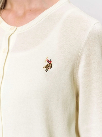 U.S. POLO ASSN. Neulepaita ' Kimmi ' värissä valkoinen