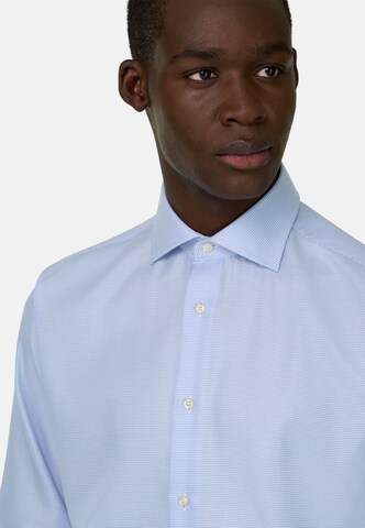Boggi Milano Regular Fit Hemd in Blau