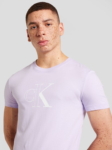 Calvin Klein Jeans - Camiseta en lila