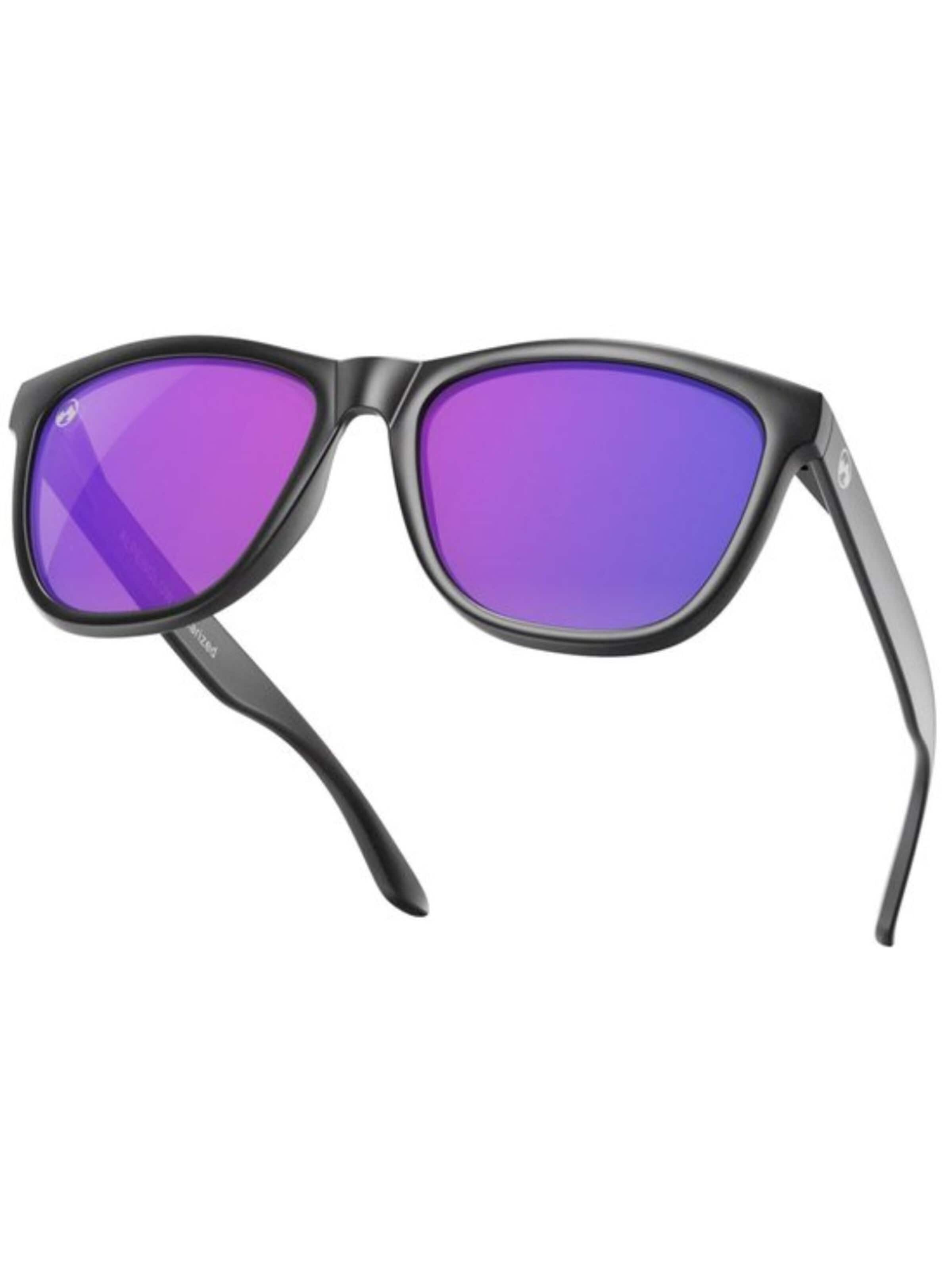 Lunettes de soleil sport 'MowMow Opal LIMITED Sunglasses - Polarized - Men - Women' Mowmow en violet : devant