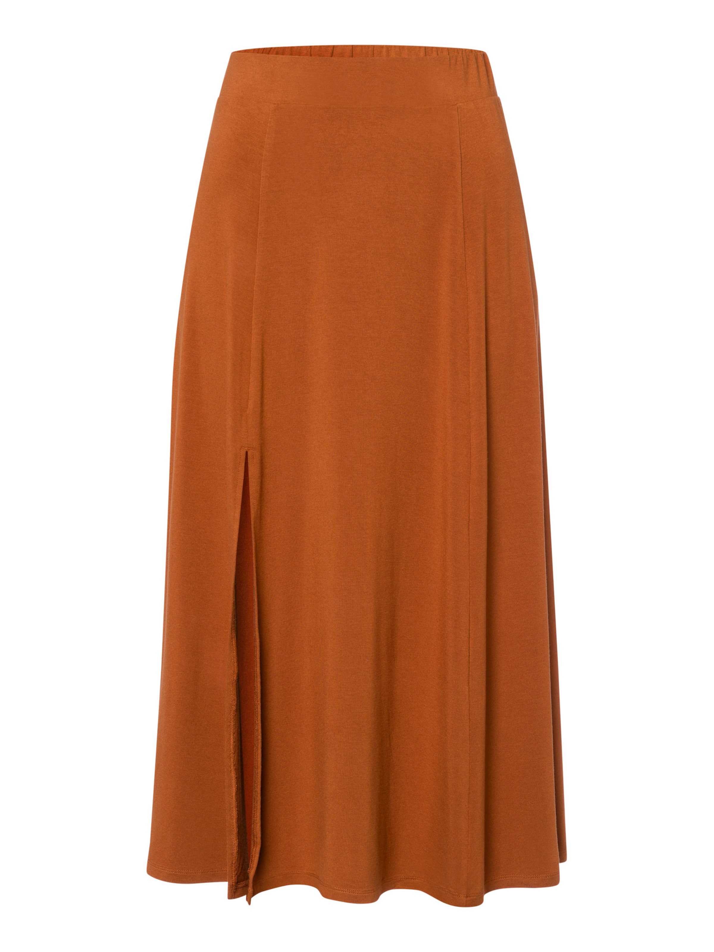 Les Lunes Nederdel 'Sienna' i brun: forside