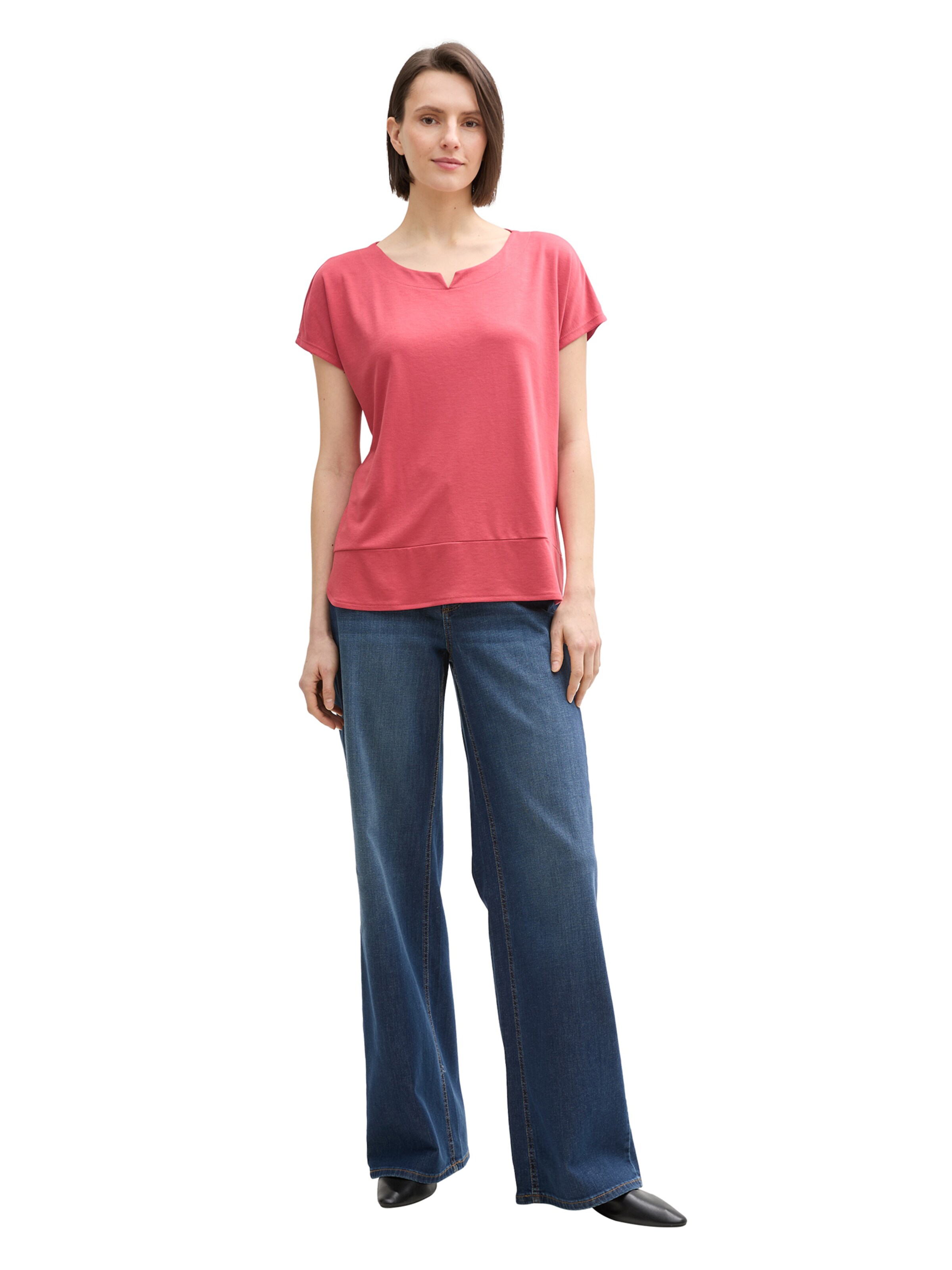 TOM TAILOR T-shirt i röd