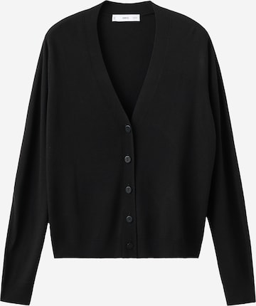 MANGO Kofta 'LUCCAV' i svart: framsida