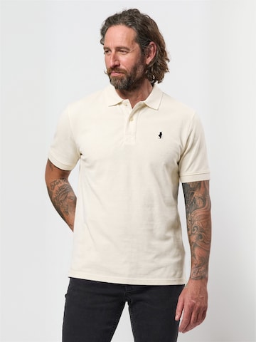 MCS - Ajuste regular Camiseta ' MCHurst ' en beige: frente