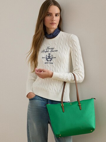 Lauren Ralph Lauren Shopper 'KEATON' in Grün