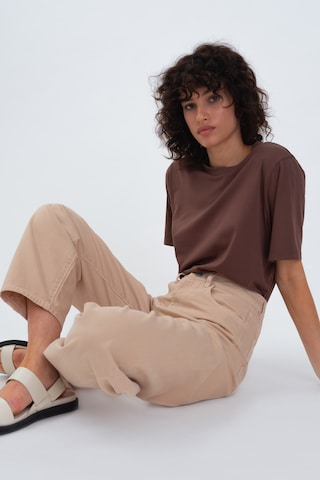 Aligne Shirt 'Fino' in Brown