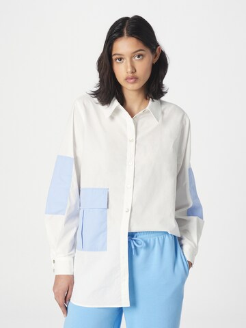 SISTERS POINT Blouse 'EPANA' in White: front