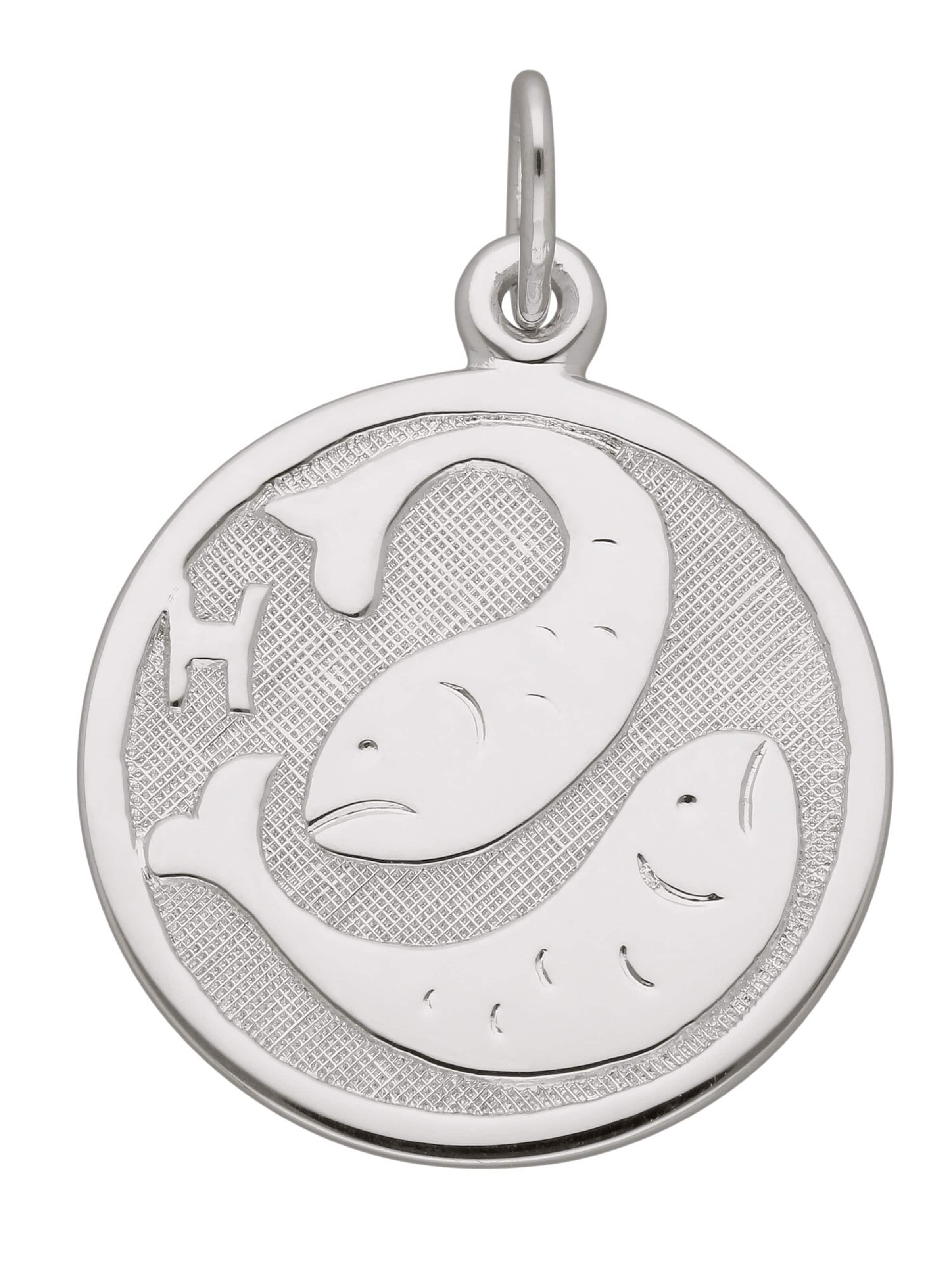 Adelia´s Anhänger 'Fisch' in Silber: Vorderseite