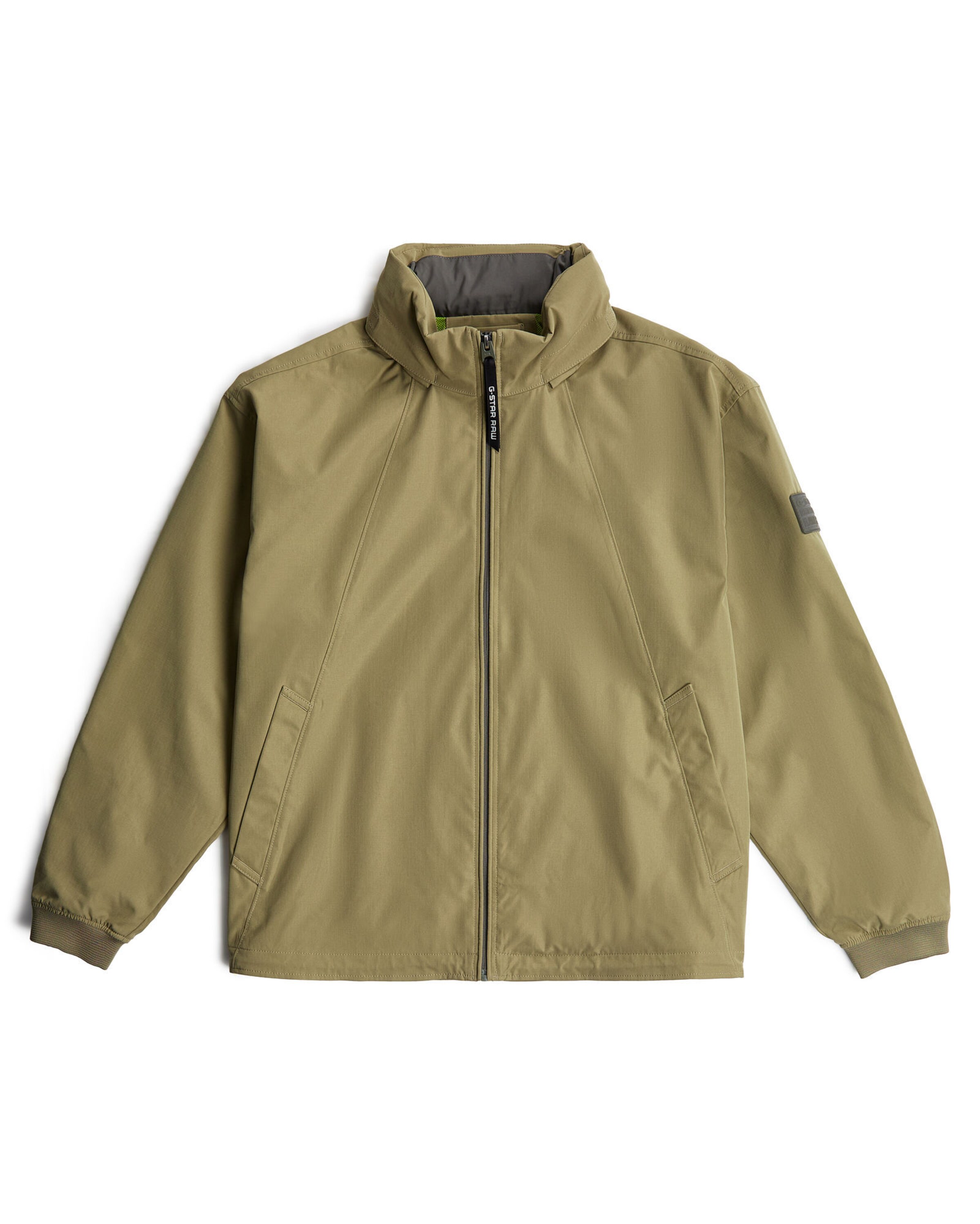 G-STAR Tussenjas in Groen: voorkant