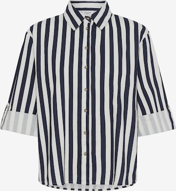 SAINT TROPEZ Bluse 'Zalinda' i blå: forside