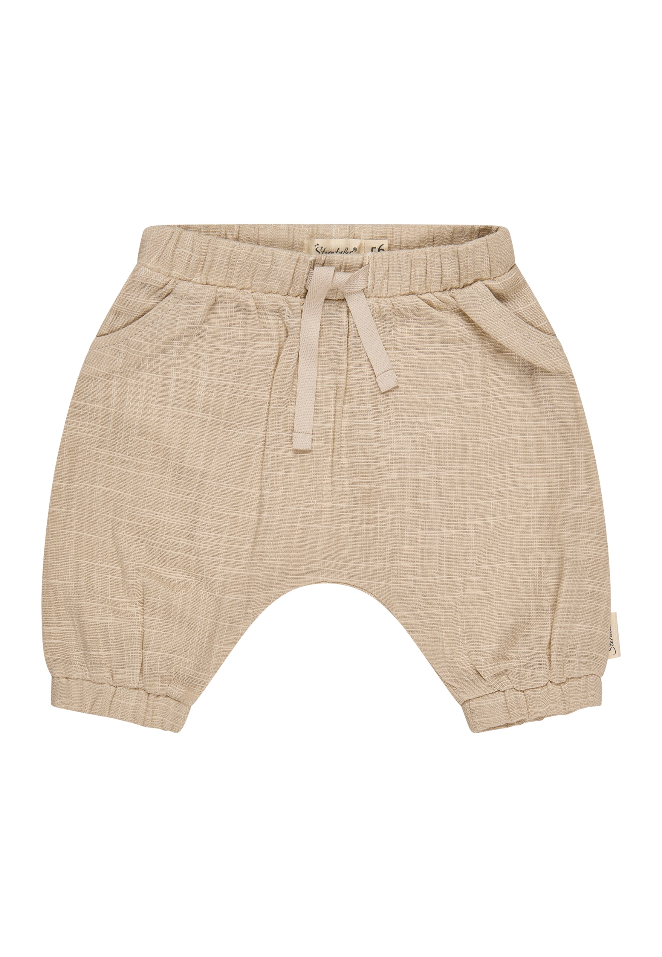 STERNTALER Barrel Pants in Beige: front