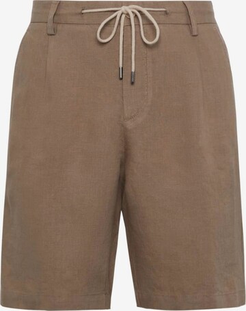 Coupe slim Pantalon Boggi Milano en gris : devant