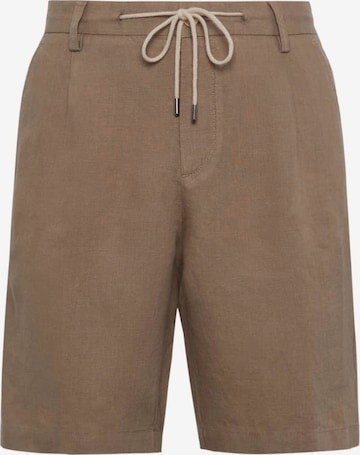 Boggi Milano Slim fit Pants in Grey: front
