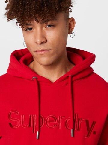Sweat-shirt 'Core Source' Superdry en rouge