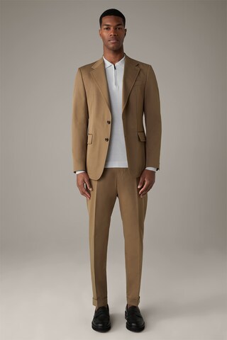 STRELLSON Slim fit Business-colbert ' Alfie ' in Beige