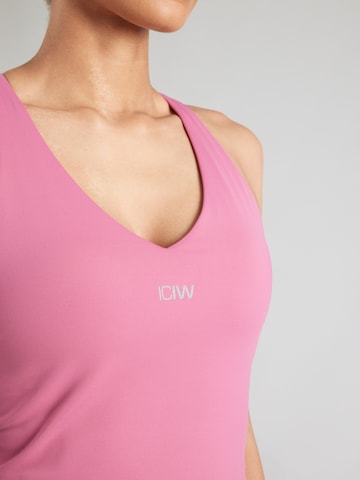 ICANIWILL - Top desportivo 'Mirage Cardio' em rosa