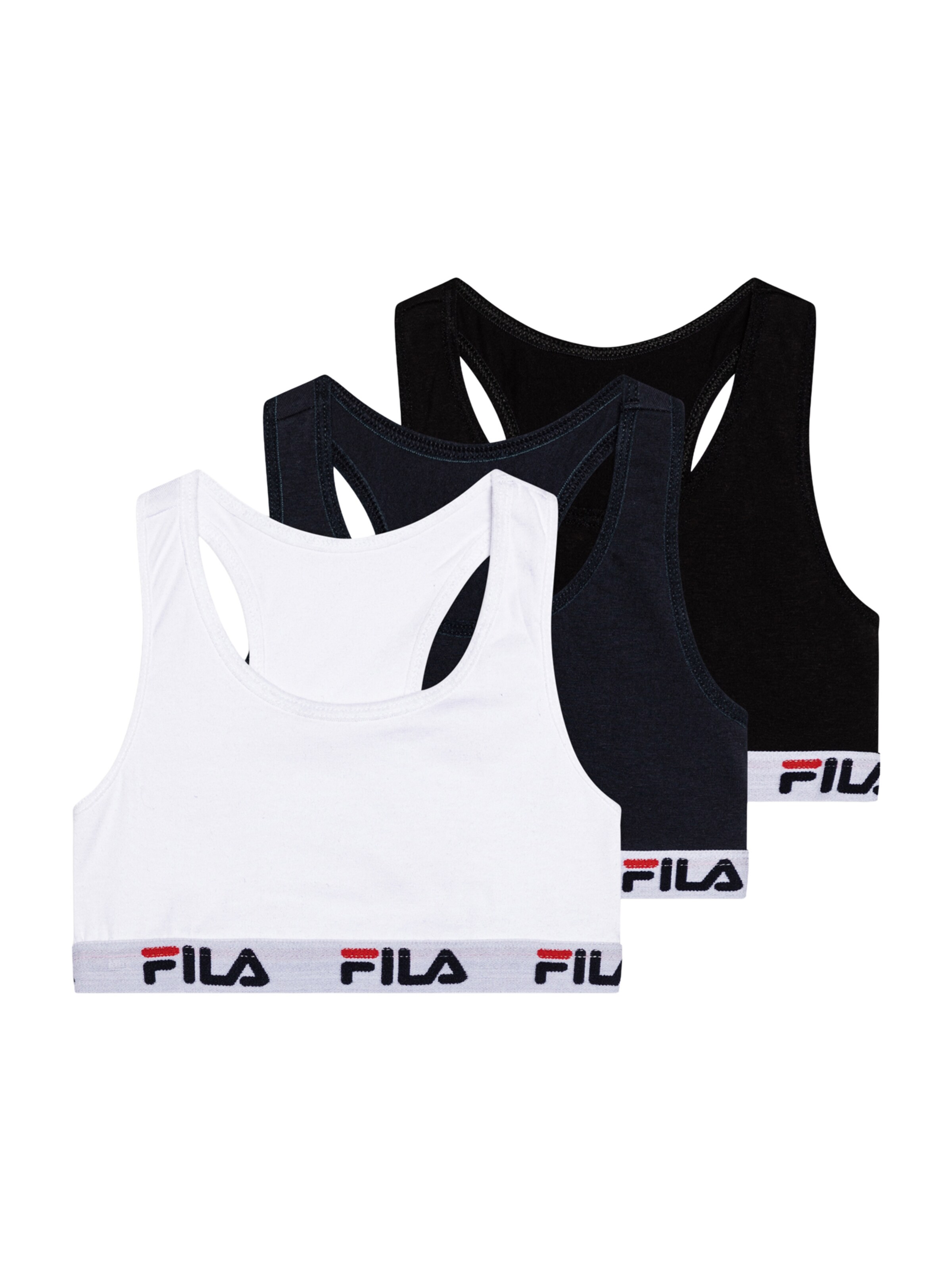 FILA Бюстье Бюстгальтер в Синий: спереди