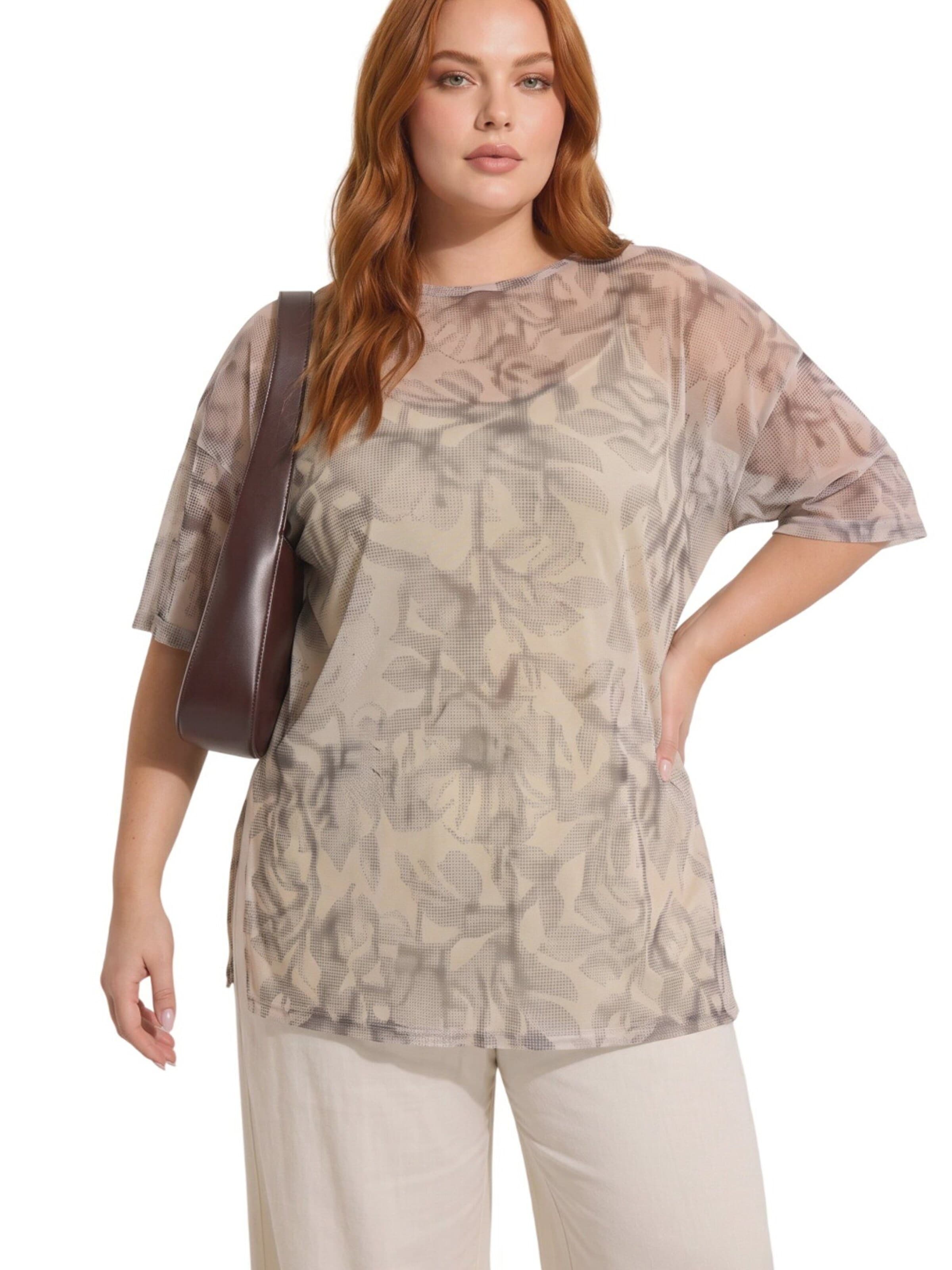 Chemisier Shape Of You en beige
