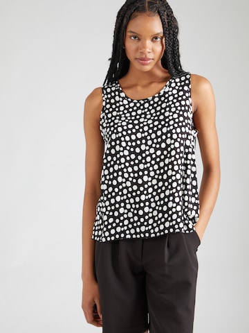 ZABAIONE - Blusa 'Iv44ana' en negro: frente