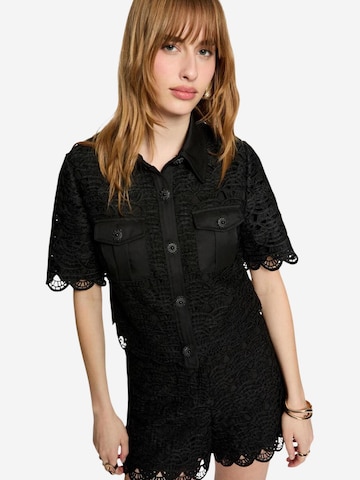 Camicia da donna 'CREMA' di Morgan De Toi in nero: frontale