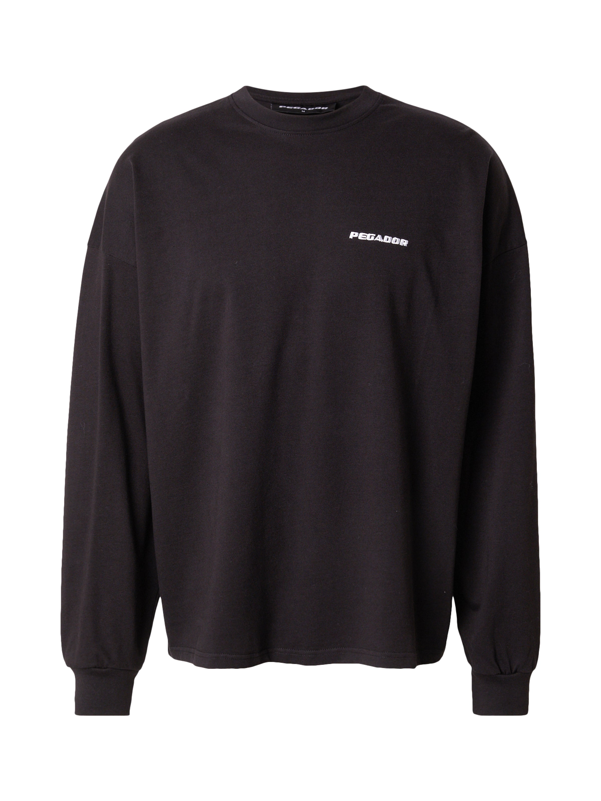 Pegador - Camisa 'Rusk' em preto: frente