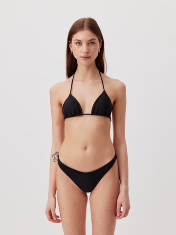 Triangle Hauts de bikini 'Brylee' LeGer by Lena Gercke en noir : devant