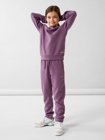 NAME IT - Sweatshirt 'Malou' em roxo