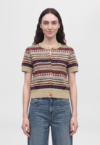 Cardigan 'CORALINE' Munthe en beige : devant