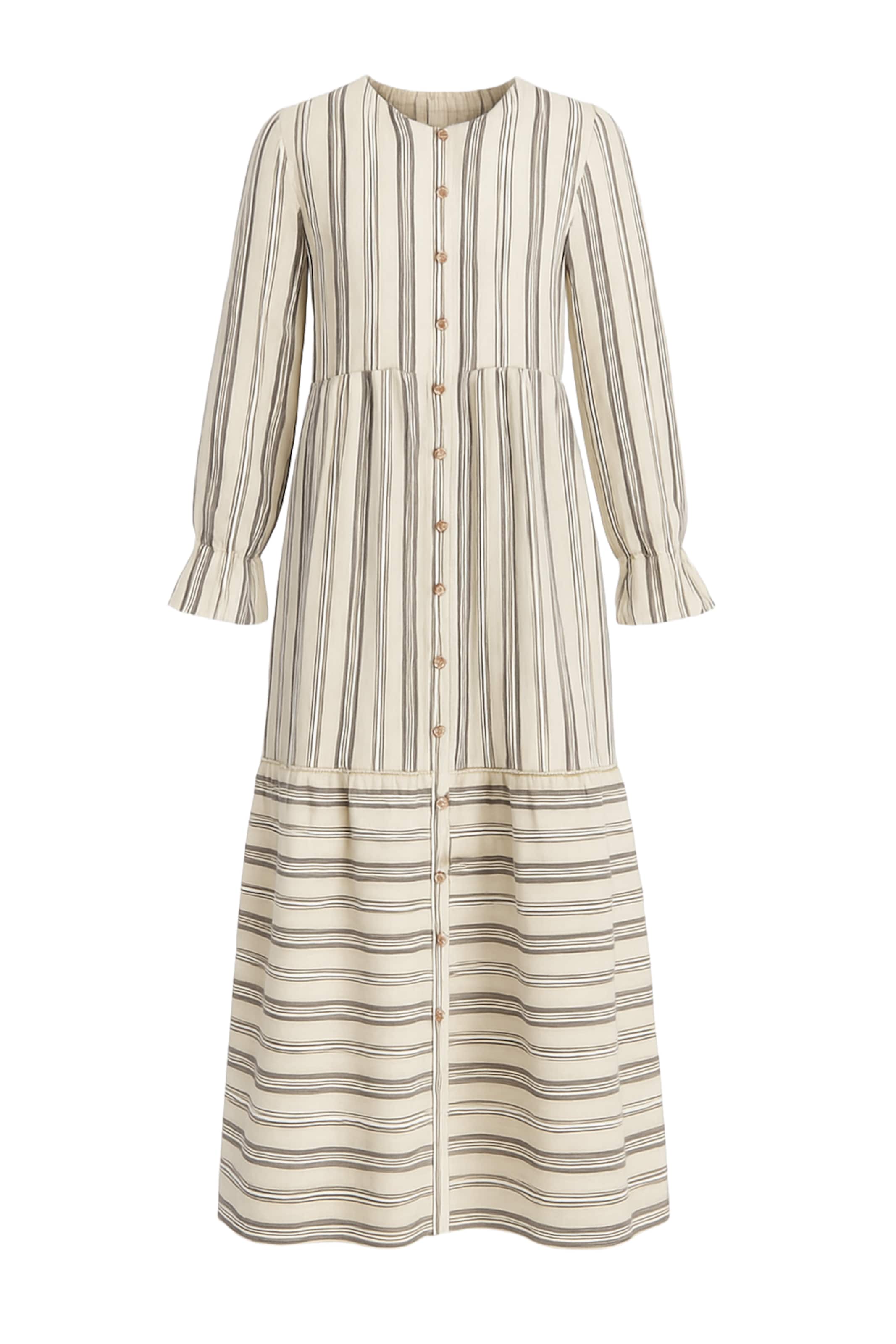 Touche Prive Kleid in Beige: Vorderseite