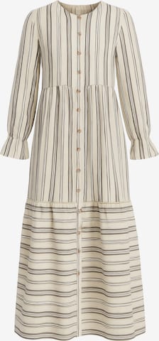 Touche Prive Kleid in Beige: Vorderseite