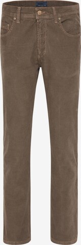 PIONEER Regular Jeans in Bruin: voorkant