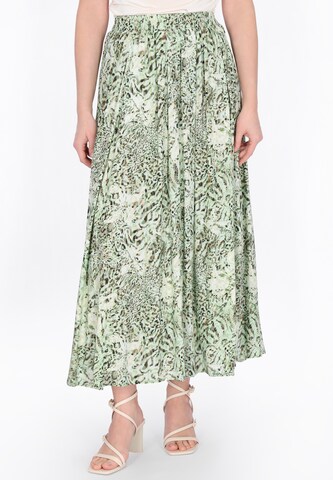 Usha - Falda en verde: frente