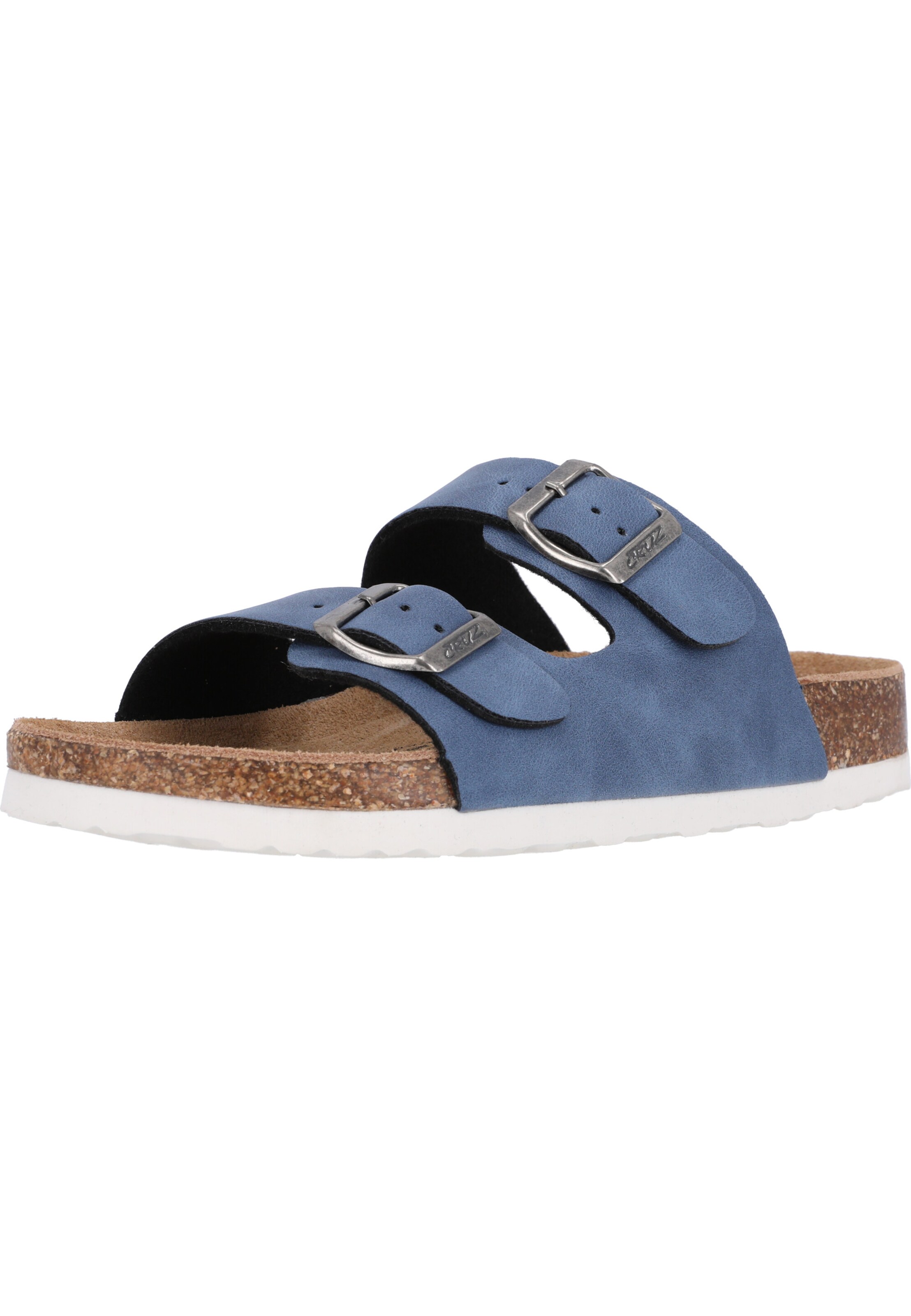 Cruz Muiltjes 'Whitehill' in Blauw: voorkant