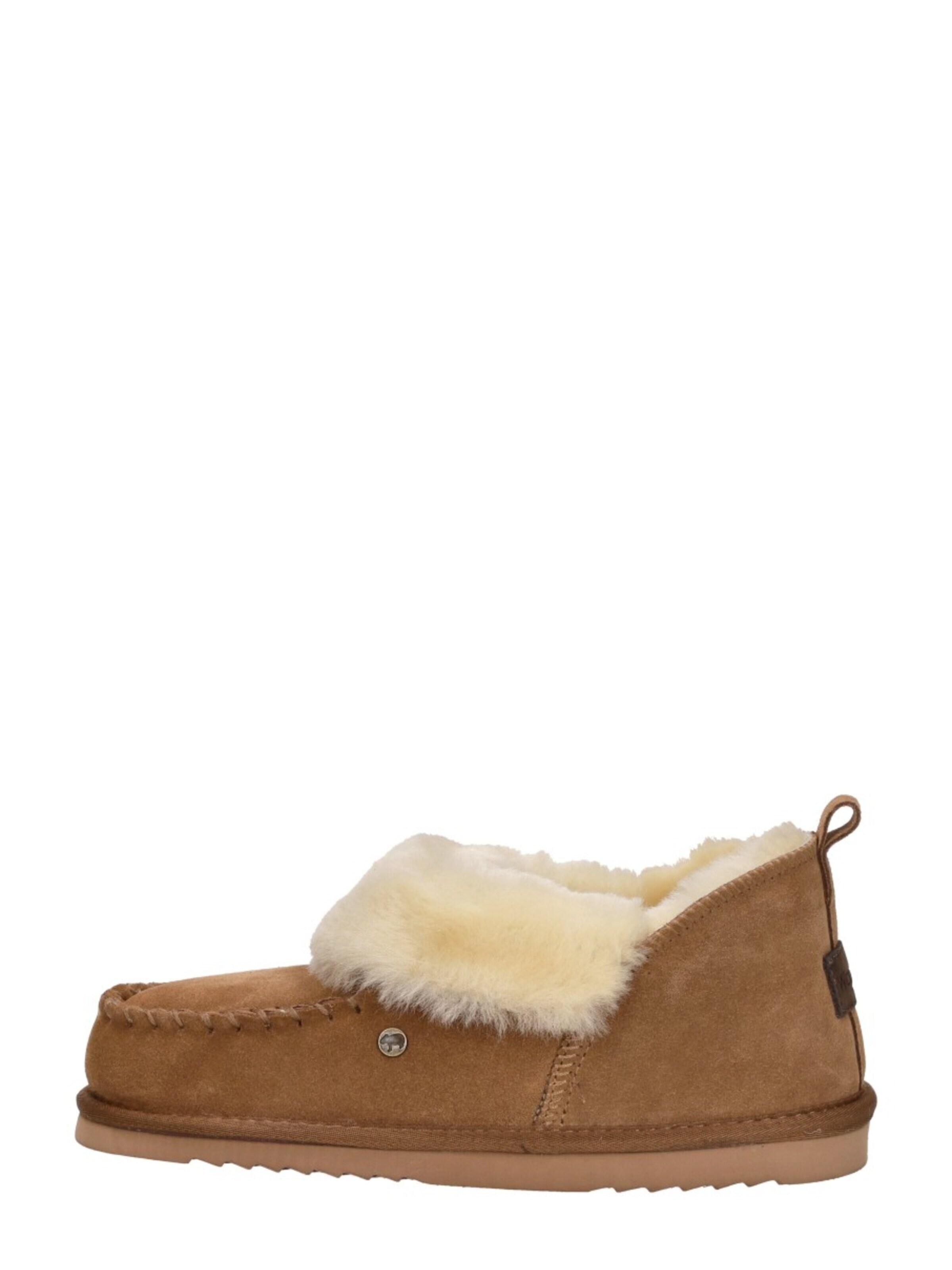 Warmbat Slippers 'Wiluna' in Brown: front