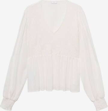 MANGO TEEN Bluse 'Becca' in Weiß: Vorderseite