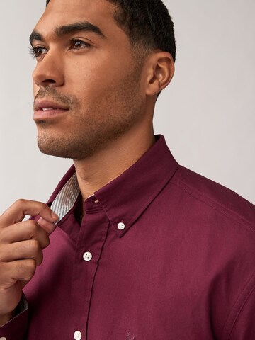 Next - Ajuste regular Camisa en rojo