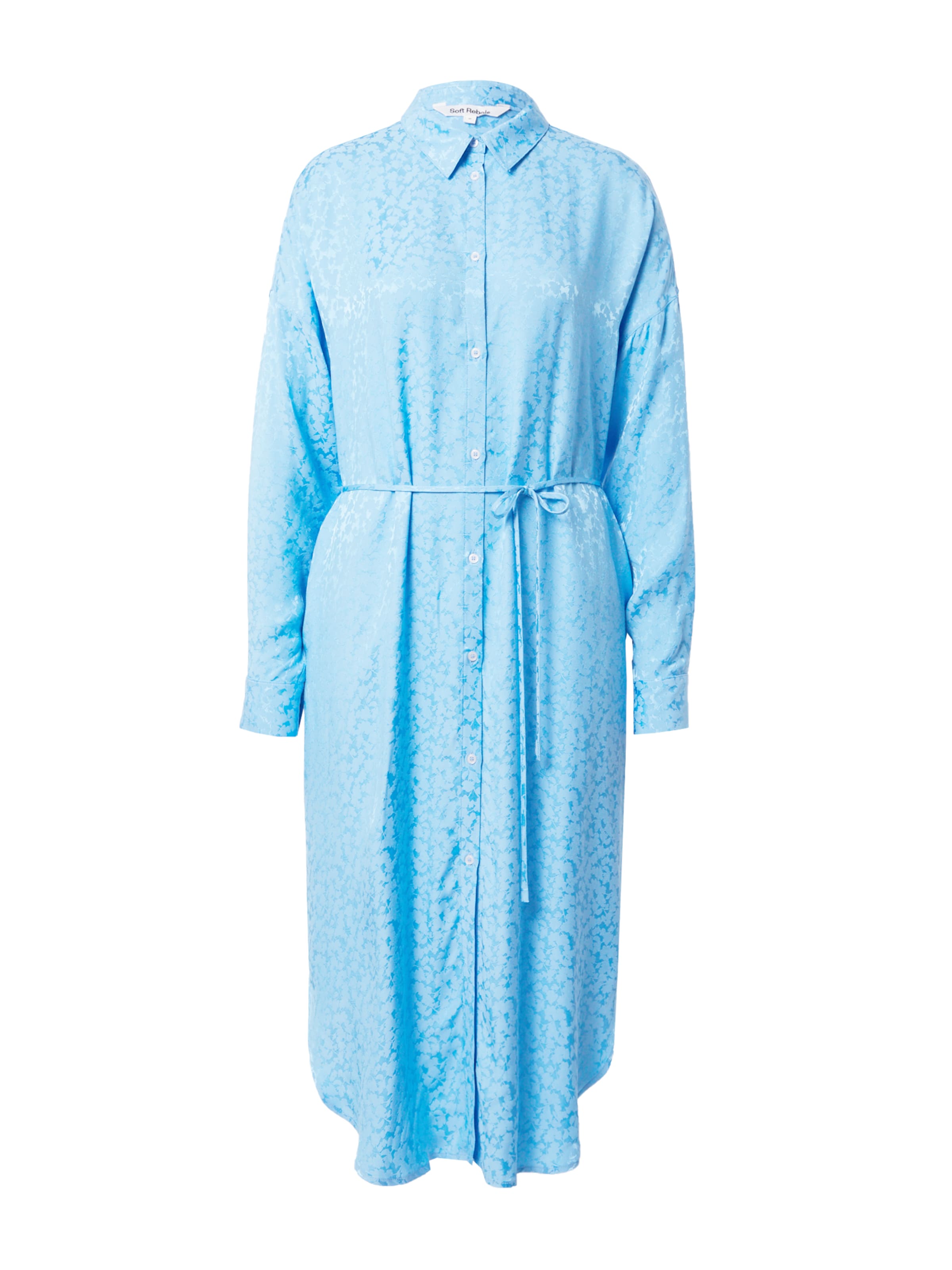 Robe-chemise 'Freedom' Soft Rebels en bleu : devant