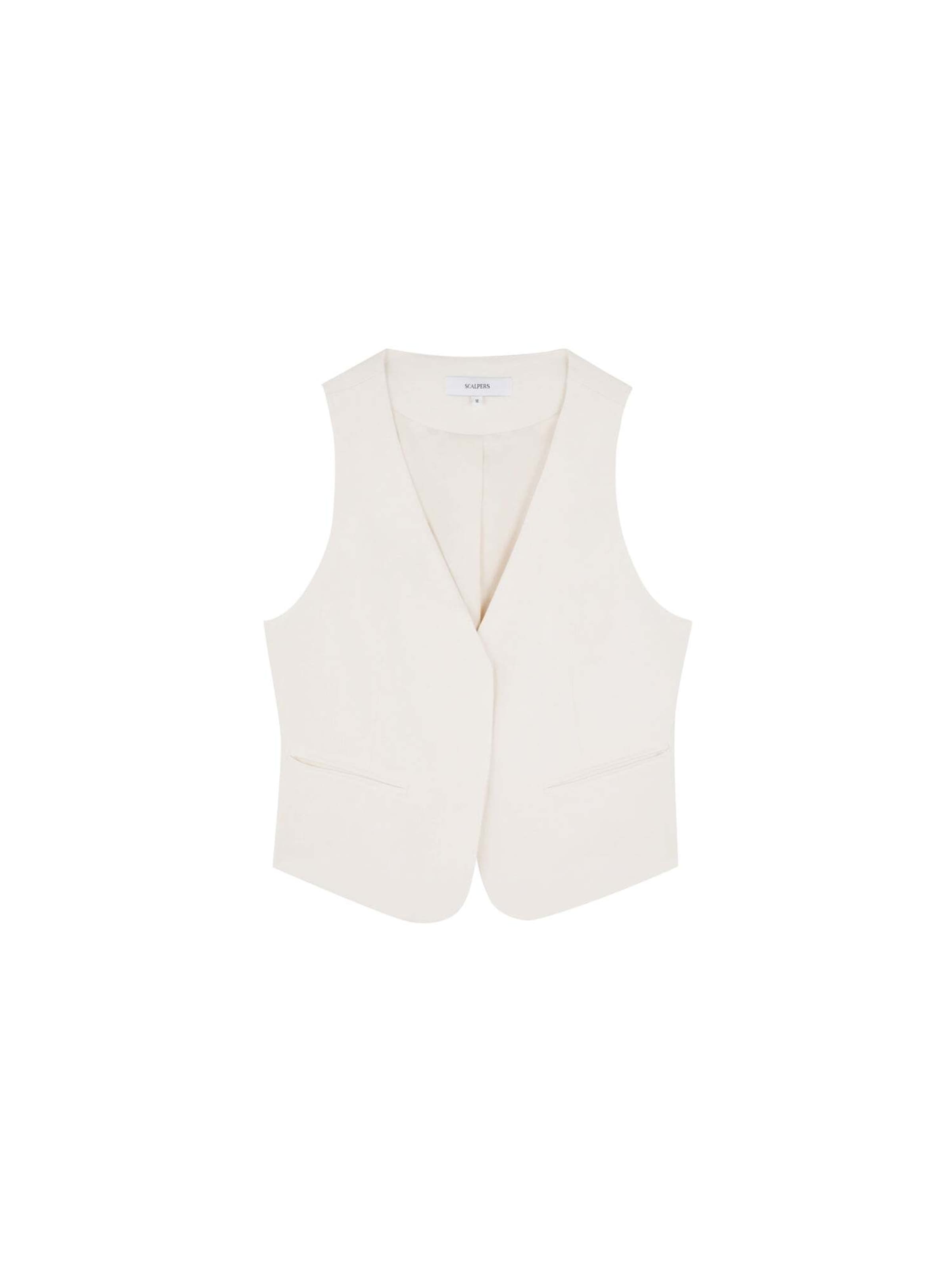 bēšs Scalpers Uzvalka veste: no priekšpuses