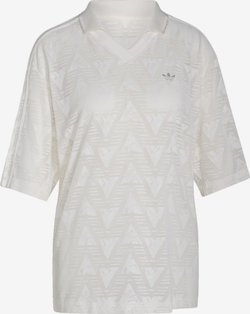 T-shirt oversize ADIDAS ORIGINALS en blanc : devant