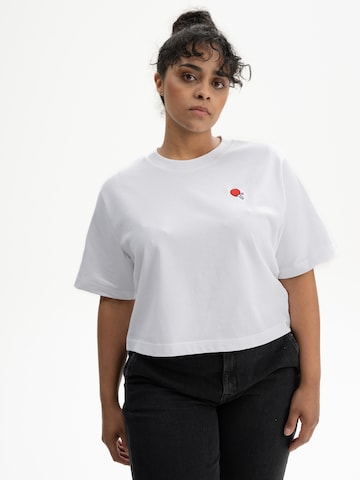 T-shirt 'Joshna' MELA en blanc : devant