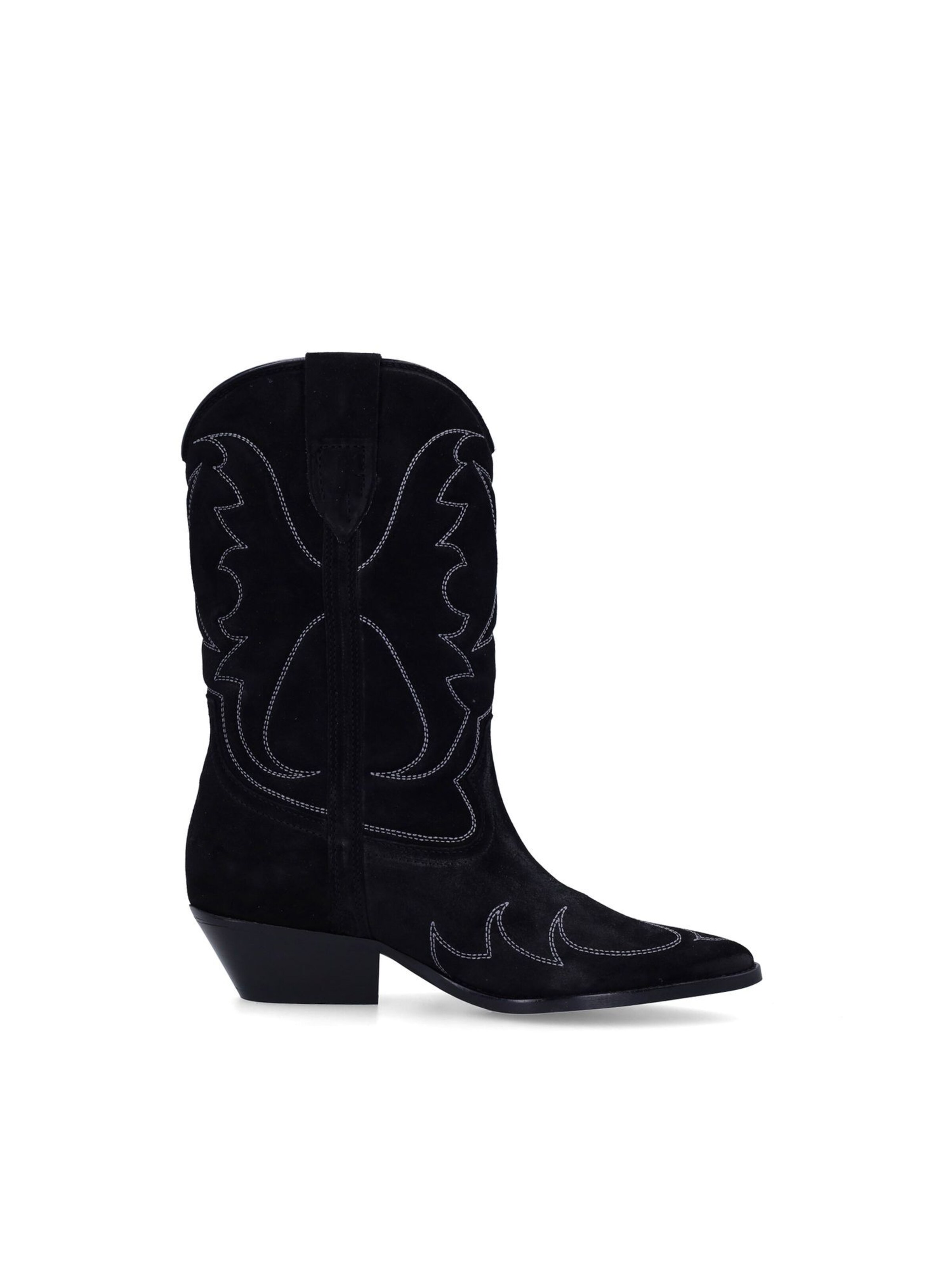 Bottes de cowboy SACHA en noir