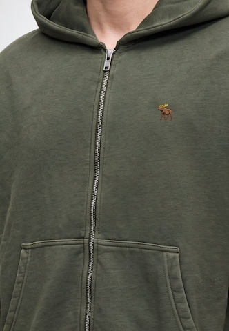 Hanorac de la Abercrombie & Fitch pe verde