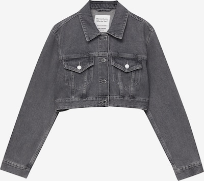 Pull&Bear Veste mi-saison en gris foncé, Vue avec produit