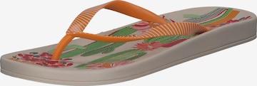 Ipanema Teenslipper 'Anat Cactus Fem 83326' in Beige: voorkant